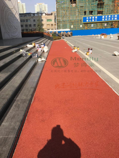 航天五一〇所 吐鲁番彩色路面